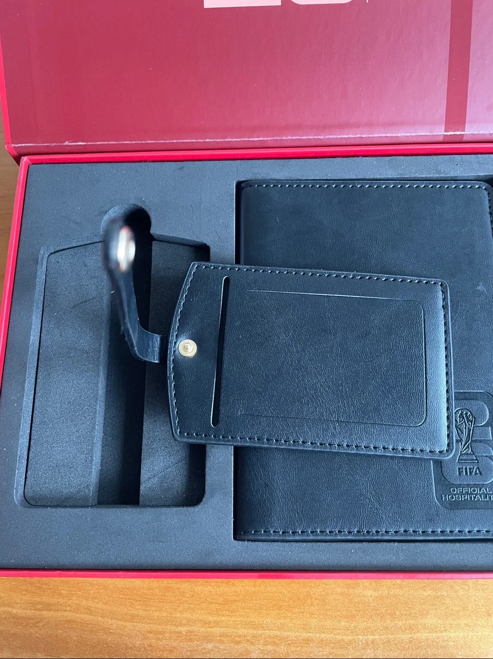 FIFA Official Hospitality Red and Black Presentation Box